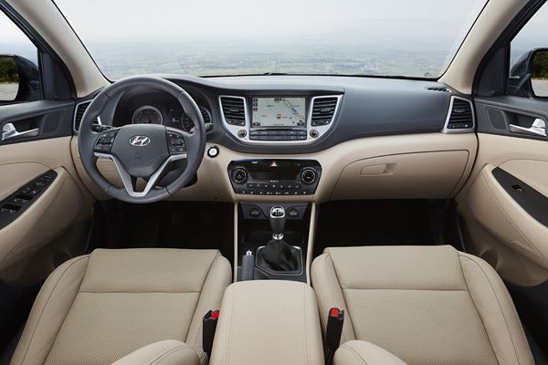 Le Hyundai Tucson affiche une allure athlétique