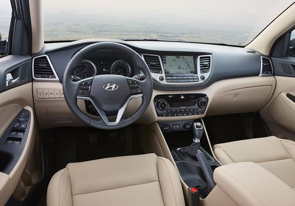 Le Hyundai Tucson affiche une allure athlétique