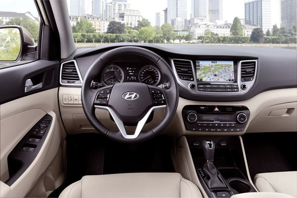 Le Hyundai Tucson affiche une allure athlétique