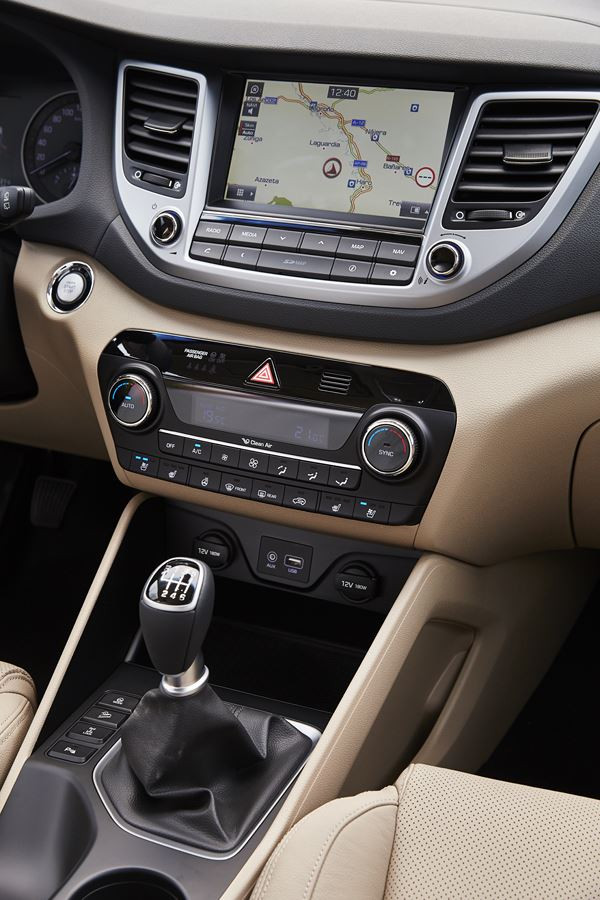 Le Hyundai Tucson affiche une allure athlétique