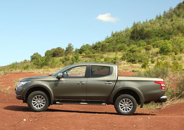 Le pick-up Mitsubishi L200 de cinquième génération repose sur une nouvelle structure