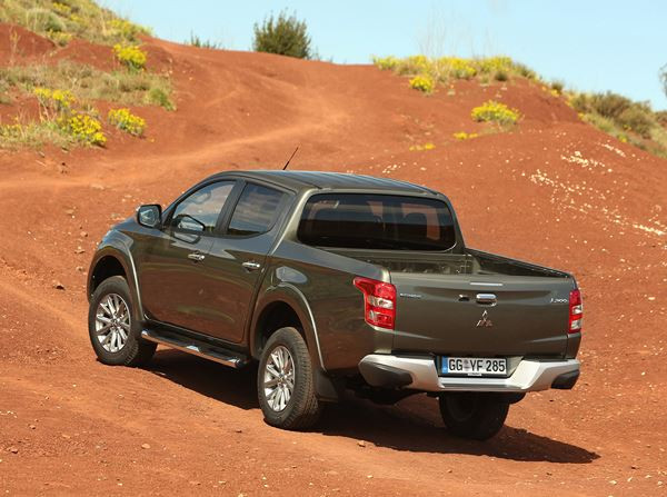 Le pick-up Mitsubishi L200 de cinquième génération repose sur une nouvelle structure