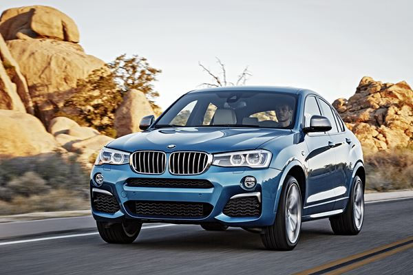 La nouvelle BMW X4 M40i entre en piste
