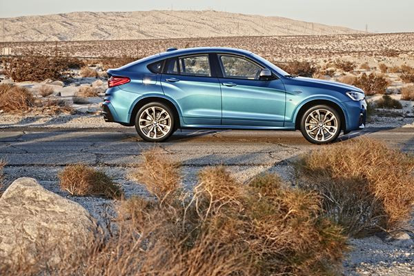 La nouvelle BMW X4 M40i entre en piste