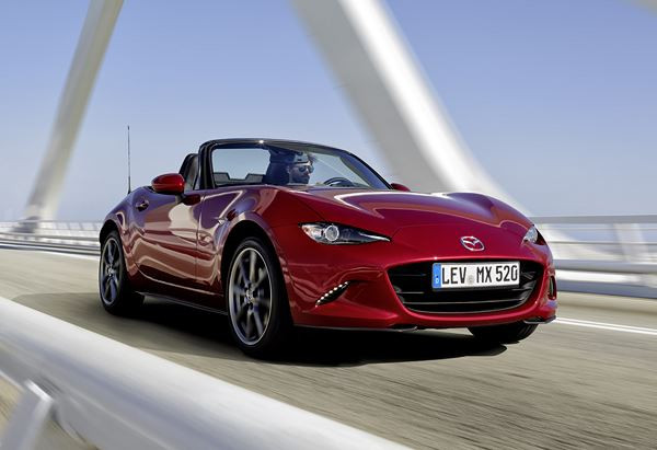 Le roadster Mazda MX-5 de quatrième génération réinterprète le style Kodo