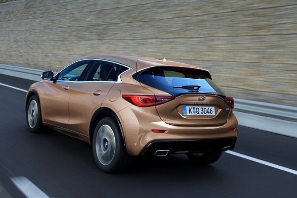 La berline compacte Infiniti Q30 revendique sa différence