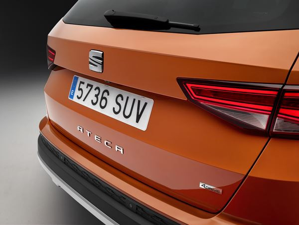 Le SUV compact Seat Ateca affiche une allure musclée