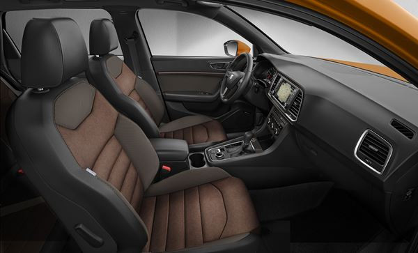 Le SUV compact Seat Ateca affiche une allure musclée