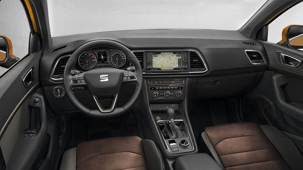 Le SUV compact Seat Ateca affiche une allure musclée