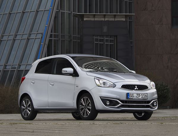 La Mitsubishi Space Star bénéficie d'un restylage de mi-parcours