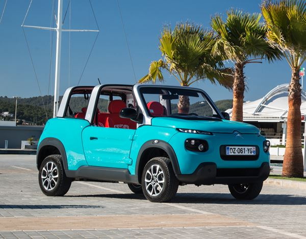 Citroën e-Mehari: un petit cabriolet quatre places électrique décalé