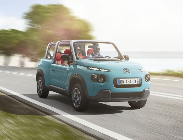 Citroën e-Mehari: un petit cabriolet quatre places électrique décalé