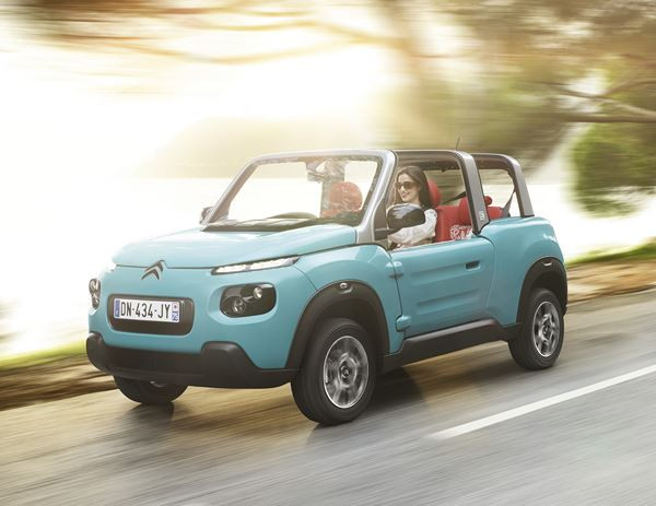 Citroën e-Mehari: un petit cabriolet quatre places électrique décalé