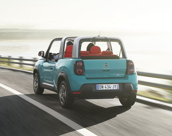 Citroën e-Mehari: un petit cabriolet quatre places électrique décalé