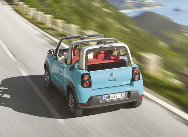 Citroën e-Mehari: un petit cabriolet quatre places électrique décalé