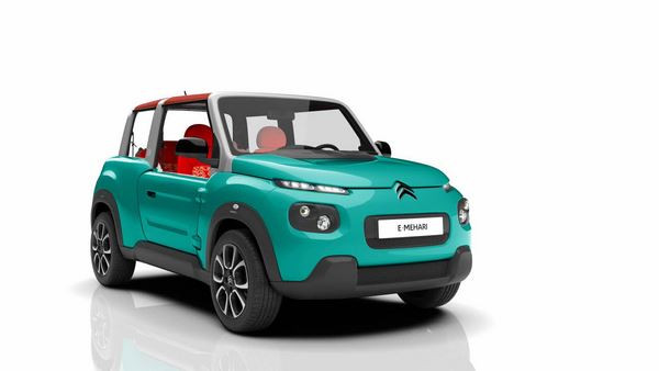 Citroën e-Mehari: un petit cabriolet quatre places électrique décalé