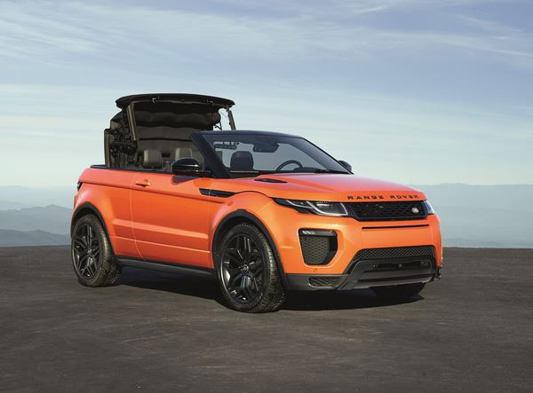 Range Rover Evoque Cabriolet: un SUV cabriolet premium à l'aise en tout-terrain