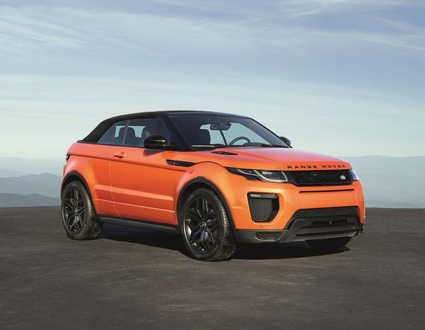 Range Rover Evoque Cabriolet: un SUV cabriolet premium à l'aise en tout-terrain