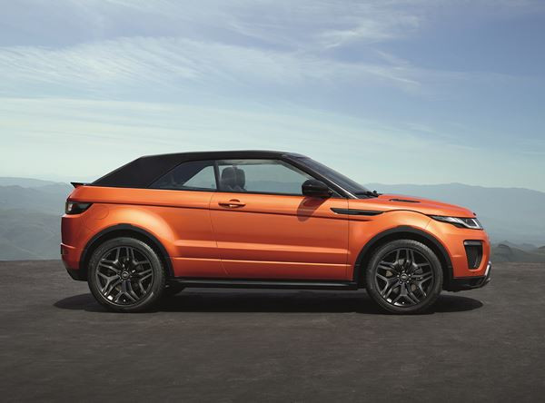 Range Rover Evoque Cabriolet: un SUV cabriolet premium à l'aise en tout-terrain