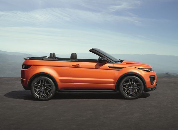 Range Rover Evoque Cabriolet: un SUV cabriolet premium à l'aise en tout-terrain