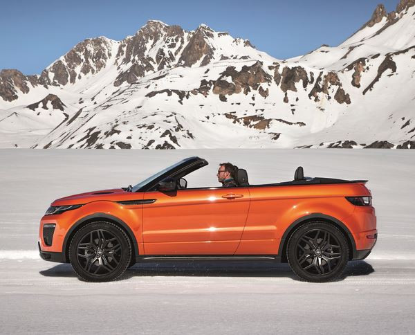 Range Rover Evoque Cabriolet: un SUV cabriolet premium à l'aise en tout-terrain