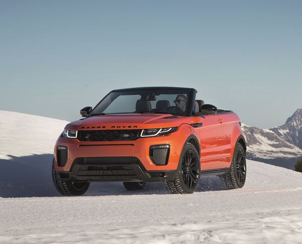 Range Rover Evoque Cabriolet: un SUV cabriolet premium à l'aise en tout-terrain