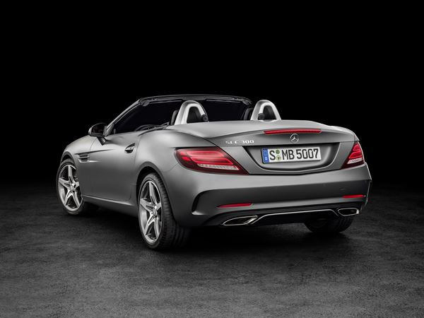 Le Mercedes SLC embarque une technologie optimisée empruntée à la Classe C