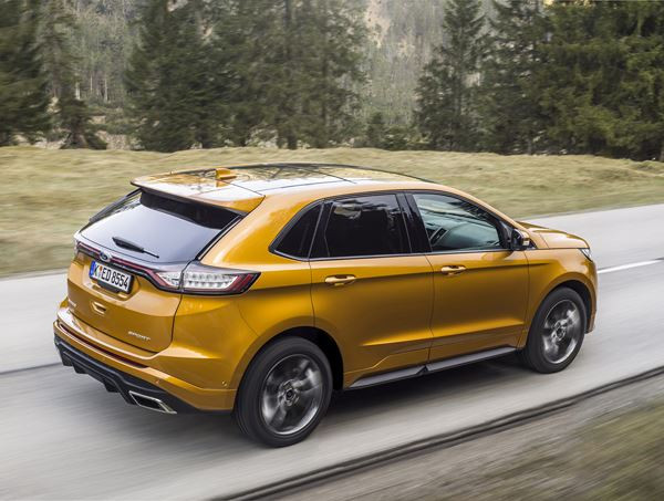 Le grand SUV Ford Edge traverse l'Atlantique