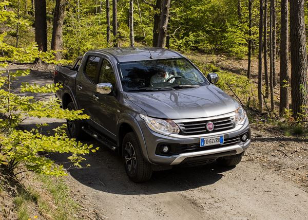 Le pick-up Fiat Fullback revendique robustesse et fiabilité