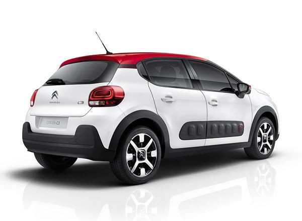 La Citroën C3 renouvelée affiche une morphologie ronde et colorée