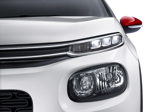 La Citroën C3 renouvelée affiche une morphologie ronde et colorée