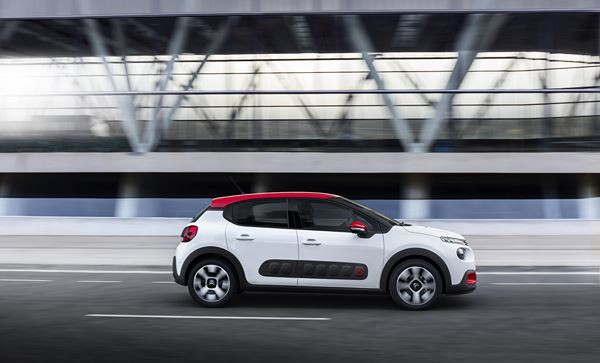 La Citroën C3 renouvelée affiche une morphologie ronde et colorée