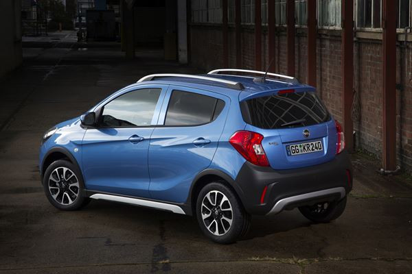 L'Opel Karl Rocks joue la petite baroudeuse urbaine
