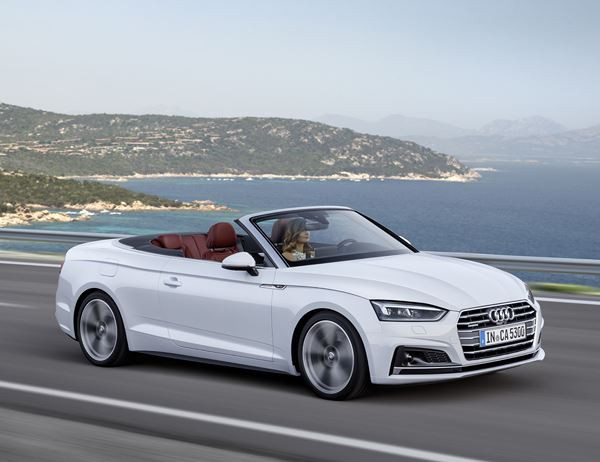 L'Audi A5 Cabriolet mélange sportivité et élégance