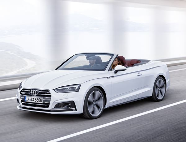 L'Audi A5 Cabriolet mélange sportivité et élégance
