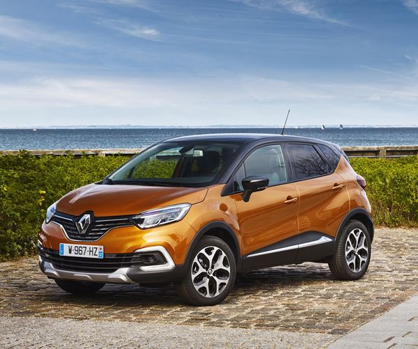 Le crossover urbain Renault Captur affiche un nouveau visage