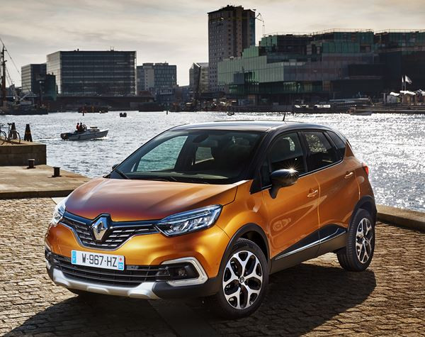 Le crossover urbain Renault Captur affiche un nouveau visage