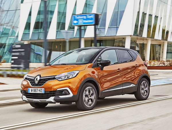 Le crossover urbain Renault Captur affiche un nouveau visage
