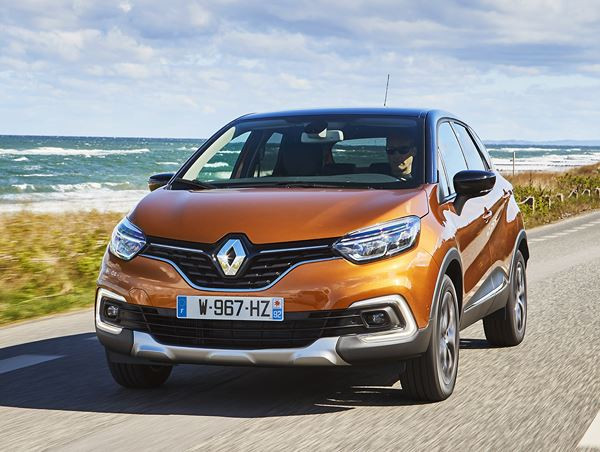 Le crossover urbain Renault Captur affiche un nouveau visage
