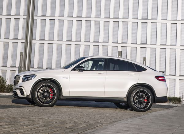 Le Mercedes-AMG GLC Coupé 63 4MATIC Plus embarque un moteur V8 AMG 4.0 litres