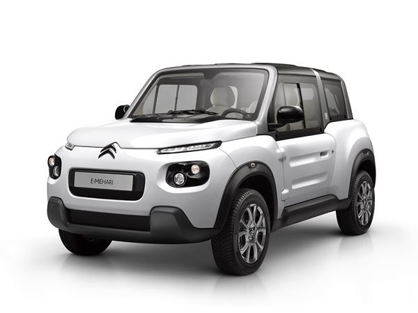 La Citroën E-Mehari restylée s'offre une version Hard Top
