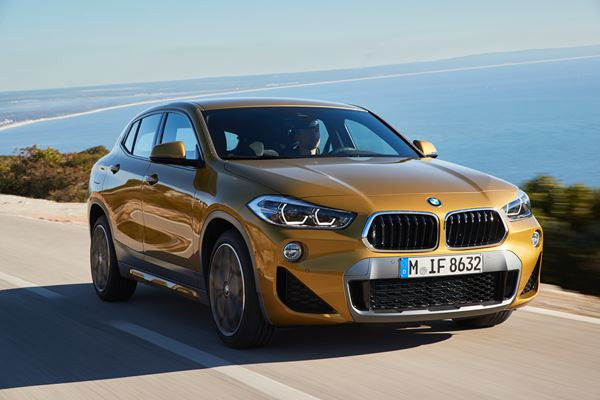 Le SUV Coupé BMW X2 affiche une allure athlétique