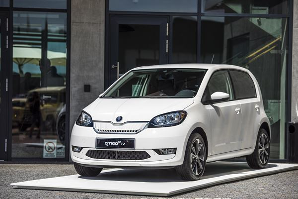 La mini-citadine Skoda Citigoe iV se décline en version électrique