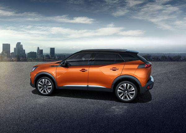 Le SUV Peugeot 2008 arbore un style puissant distinctif