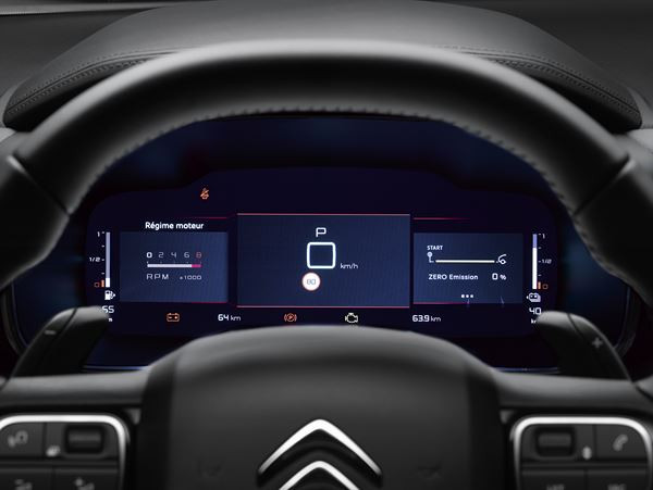 Le SUV Citroën C5 Aircross Hybrid peut parcourir 50 km en mode électrique