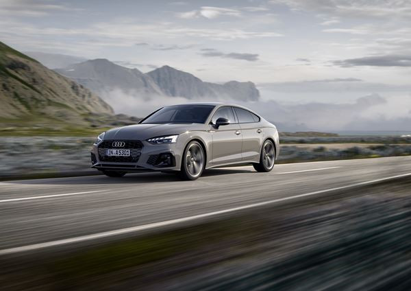 L'Audi A5 Sportback présente un look sportif plus marqué