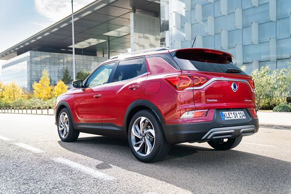 Le SUV compact SsangYong Korando affiche un design contemporain