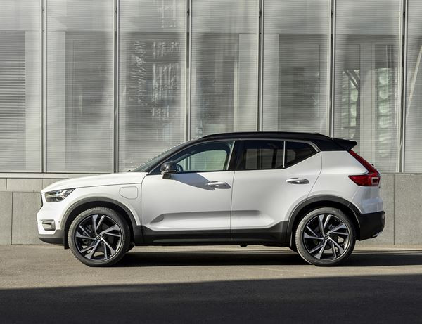 Le Volvo XC40 hybride rechargeable T5 Recharge parcourt jusqu'à 50 km en électrique