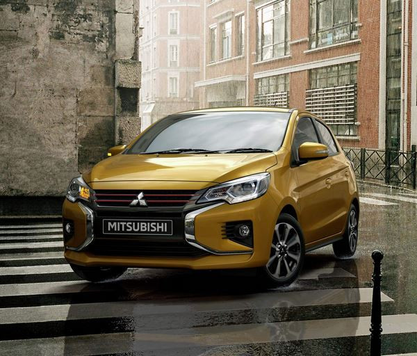 La citadine Mitsubishi Space Star restylée bénéficie d'une ligne modernisée