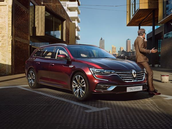 Le break intermédiaire Renault Talisman Estate affiche un design plus affirmé